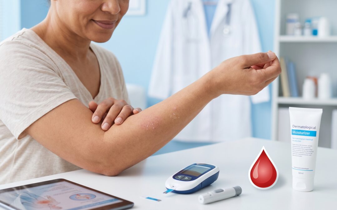 Diabetes y piel: 7 cambios cutáneos que pueden ser señales de alerta