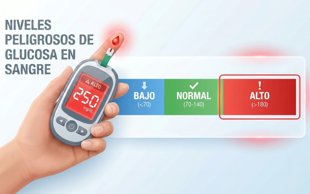 Niveles de glucosa peligrosos: tabla actualizada, síntomas y cuándo acudir a urgencias