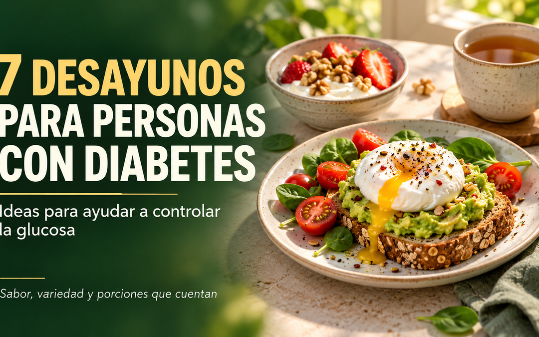Los mejores desayunos para diabéticos: 7 opciones que ayudan a controlar la glucosa